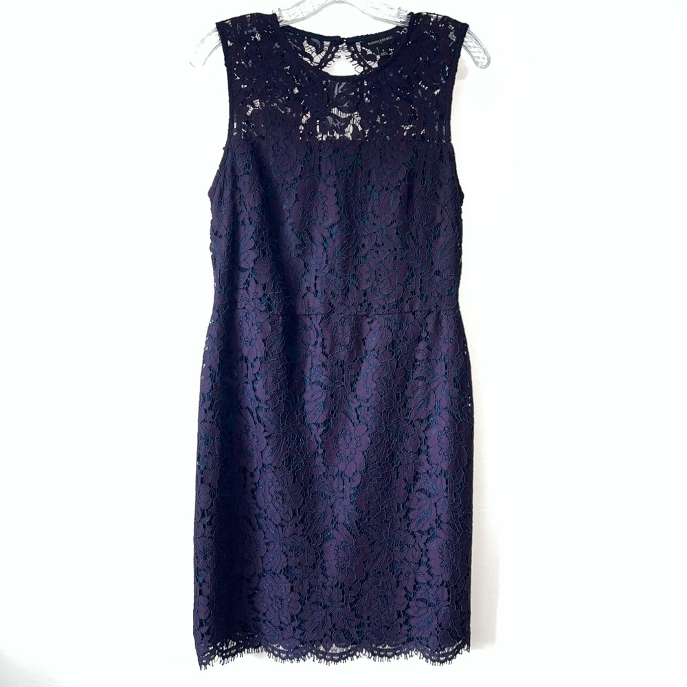 Banana Republic Lace Dress Sz 8